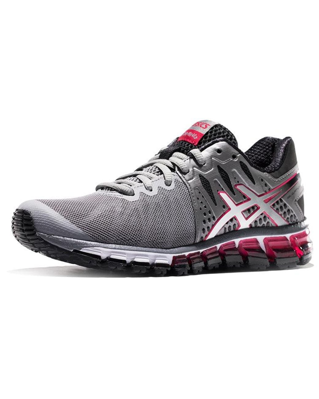 Asics Gray (Wmns) Gel-Quantum 180 Tr Running Shoes