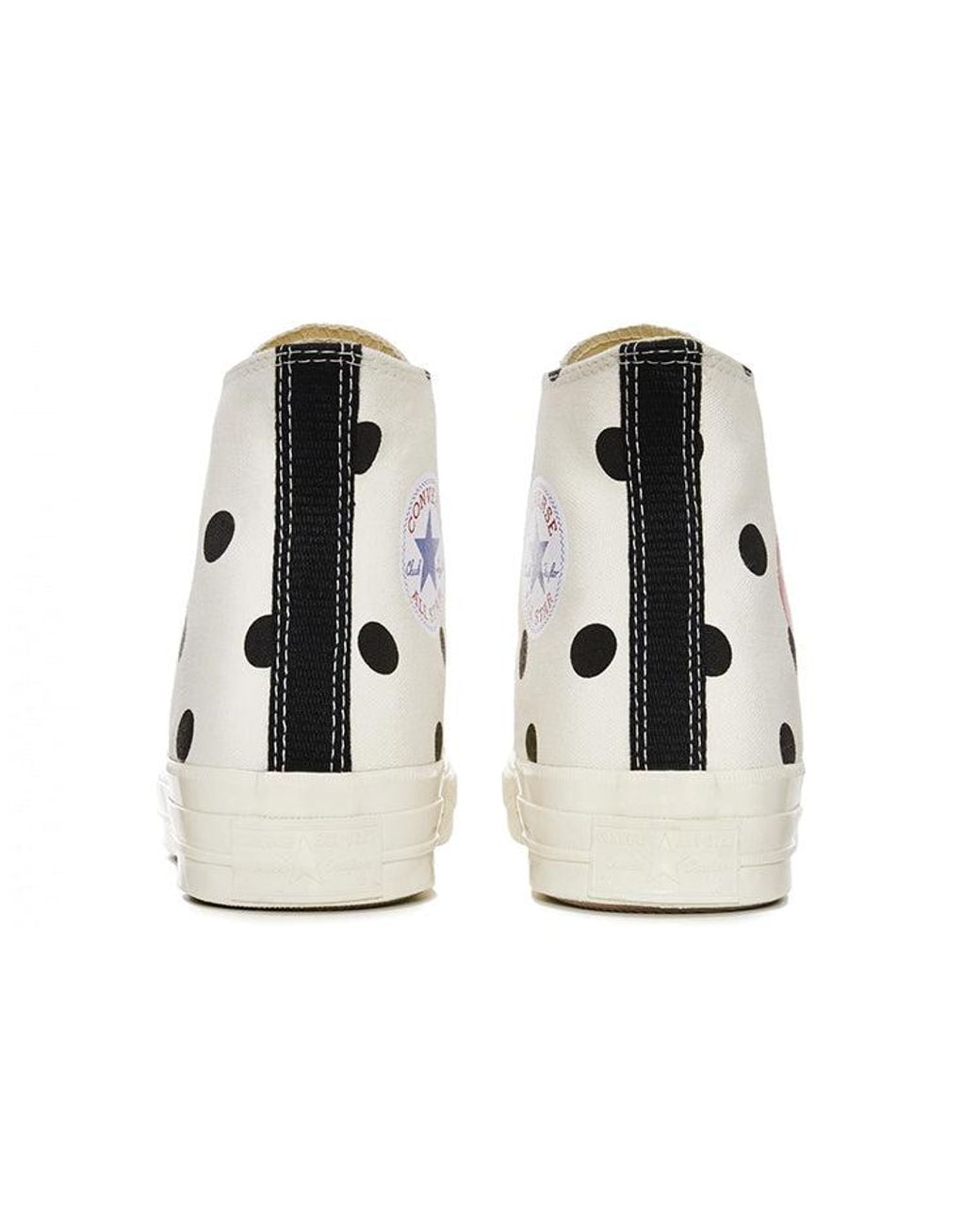 Converse White X Comme Des Garcons Play Chuck 70 Hi Polka Dot' for men