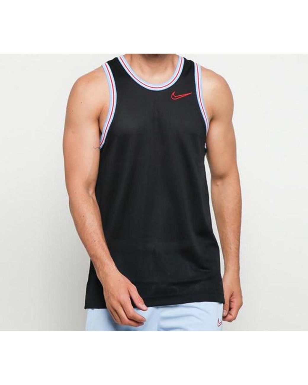 Nike Black Dri-Fit Classicbasketball Jersey For for men