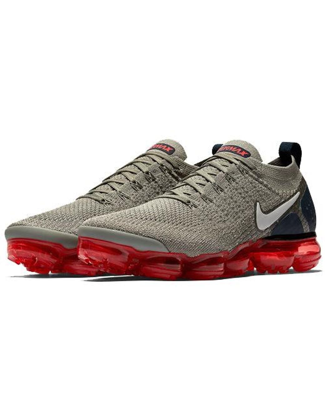 Nike Red Air Vapormax Flyknit 2 'Dark Stucco' for men