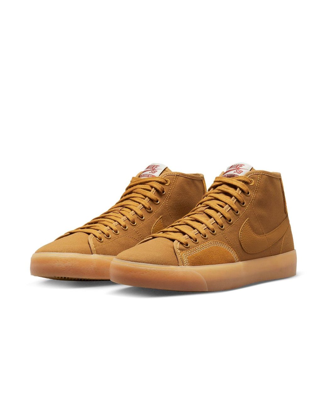 Nike Brown Blazer Court Mid Premium Sb 'Desert Ochre Gum' for men