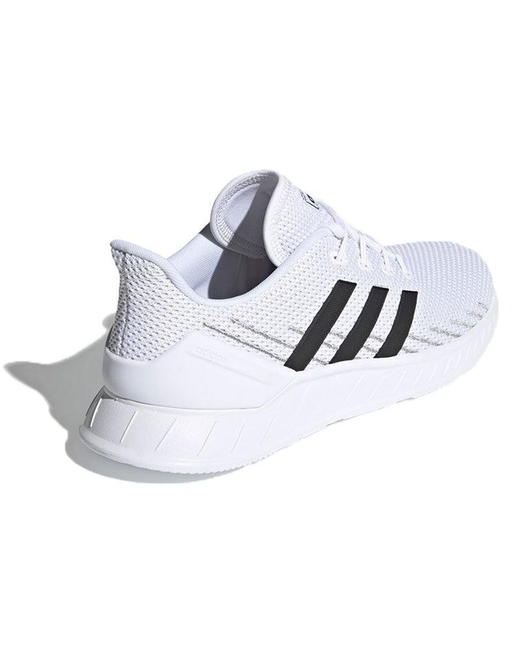 Adidas White Questar Flow Nxt 'Cloud' for men