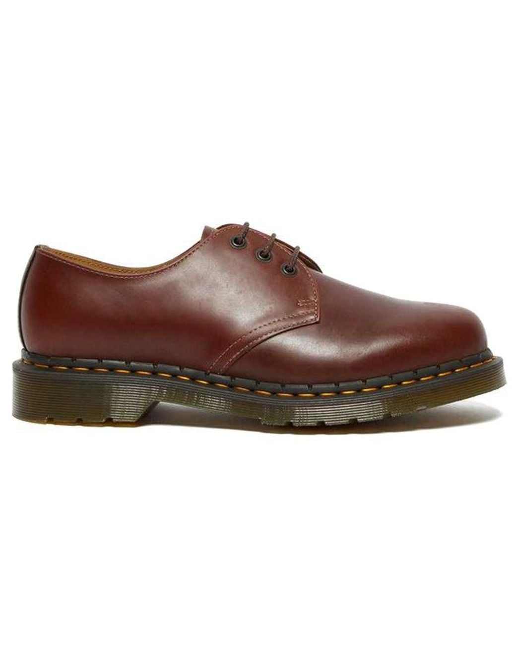 Dr. Martens Brown Dr.Martens 1461 Abruzzo Leather Shoes for men