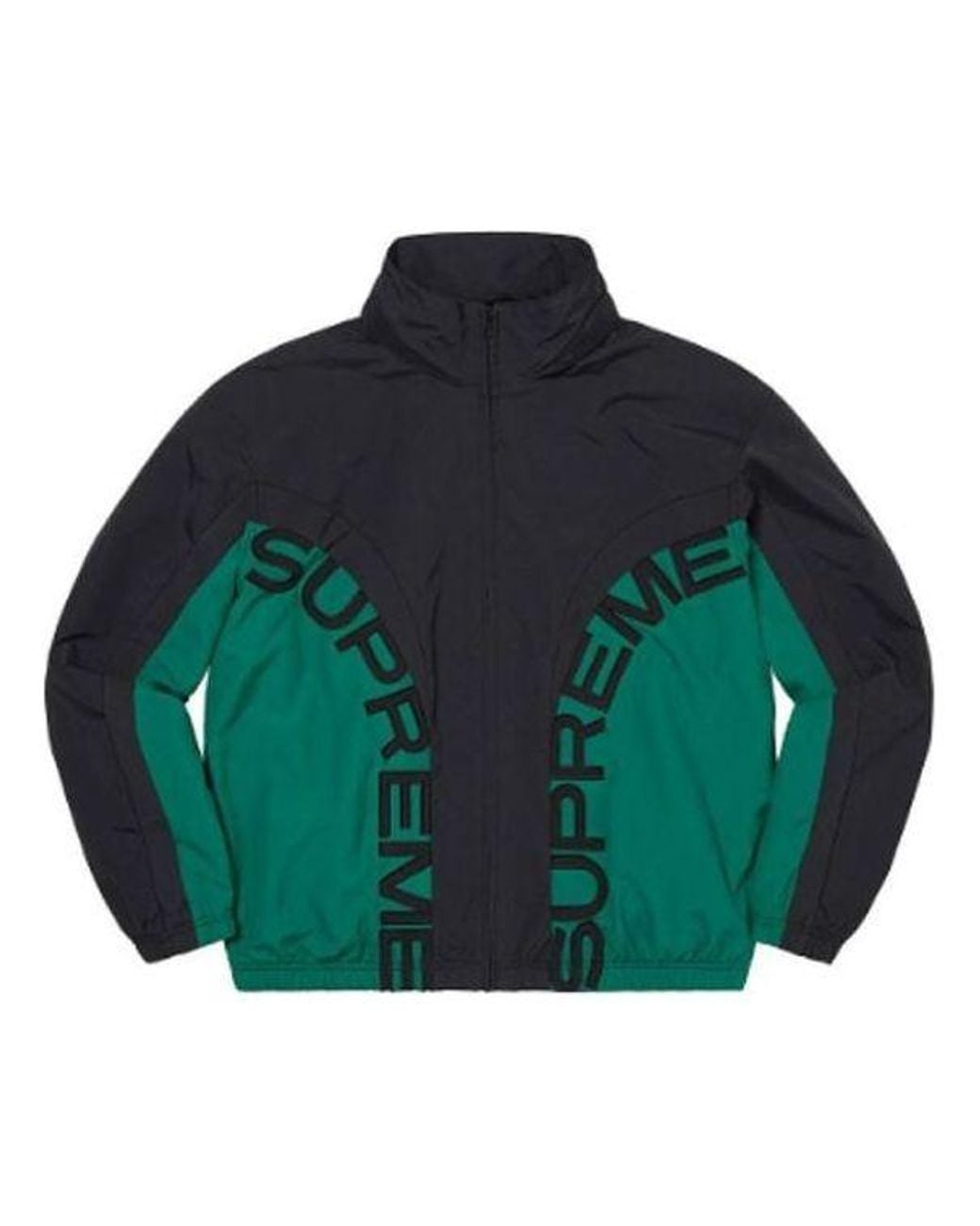 Supreme Curve Track Jacket in Green for Men | Lyst UK
