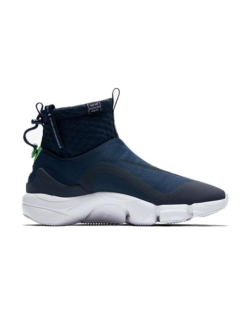 Nike Air Footscape Mid Utility 'obsidian' in Blue for Men | Lyst