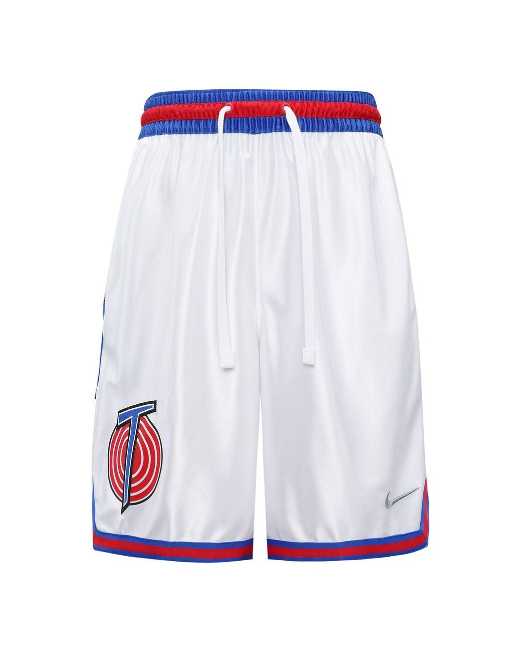 Nike White Large Dunk 2 Space Jam Lebron James 23 Large Shorts for men