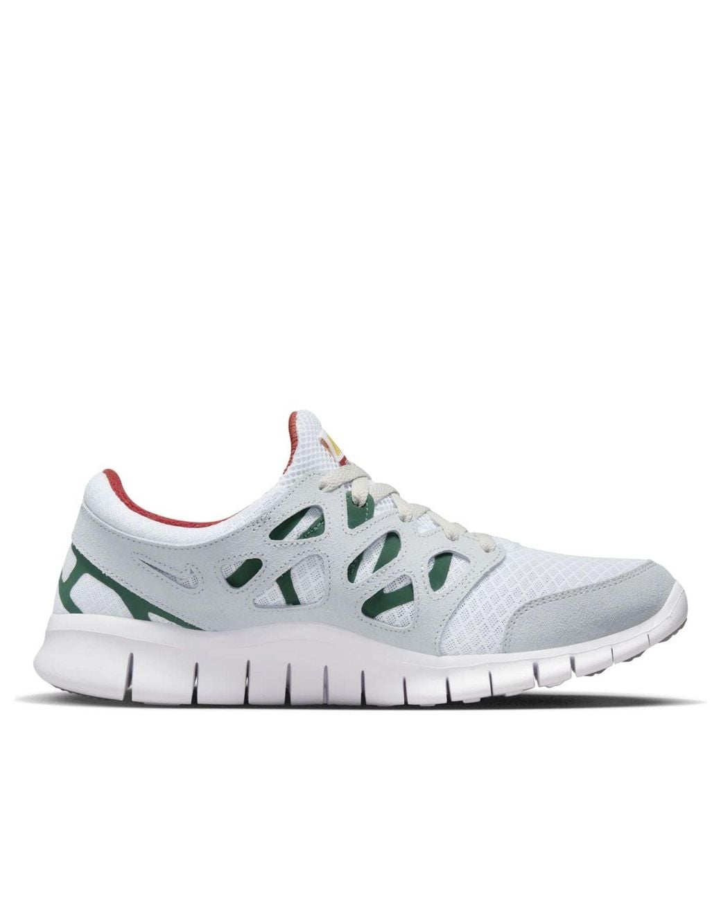 Nike White Free Run 2 Gorge Cinnabar' for men