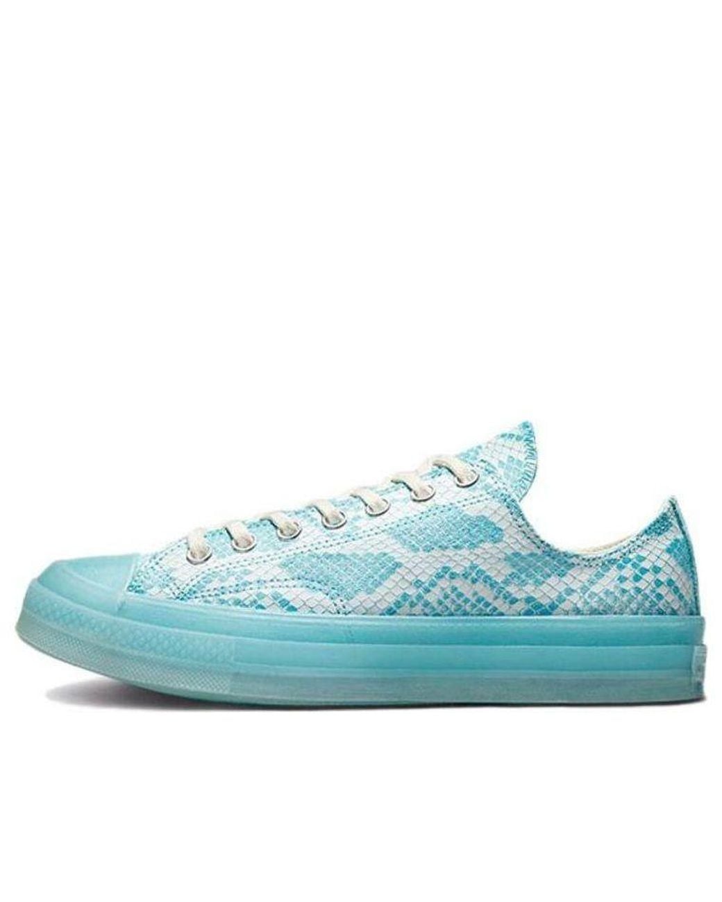 Converse Blue Golf Wang X Chuck 70 Low Python' for men