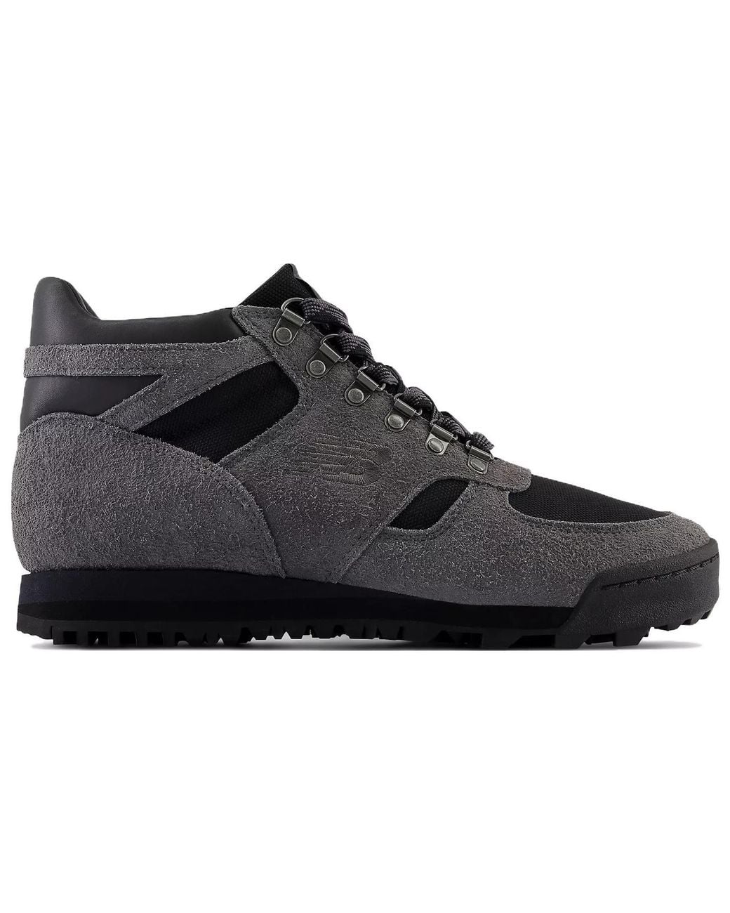 New Balance Black Rainier Low Shoes 'Magnet' for men