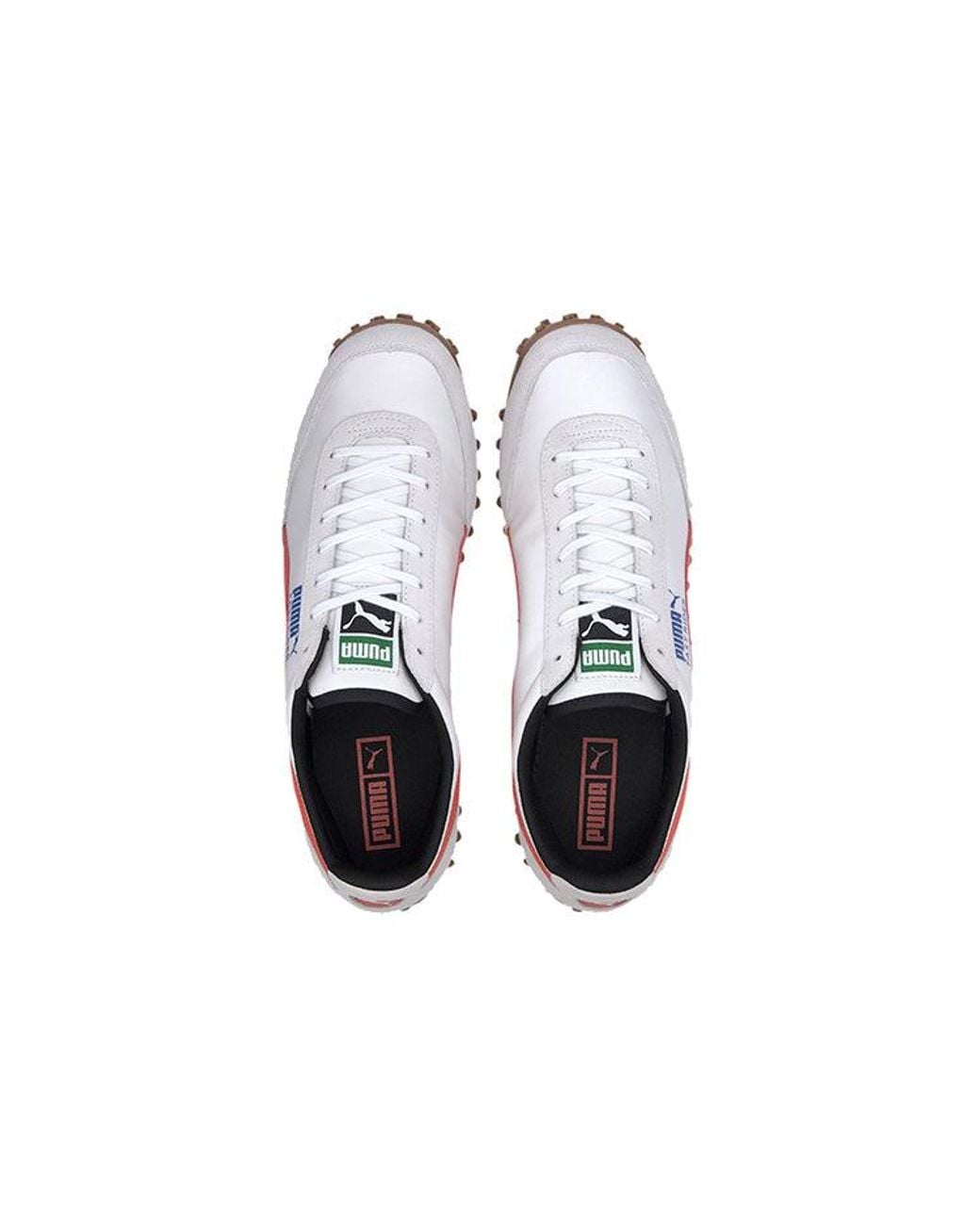 PUMA White Fast Rider Source Hot Coral' for men