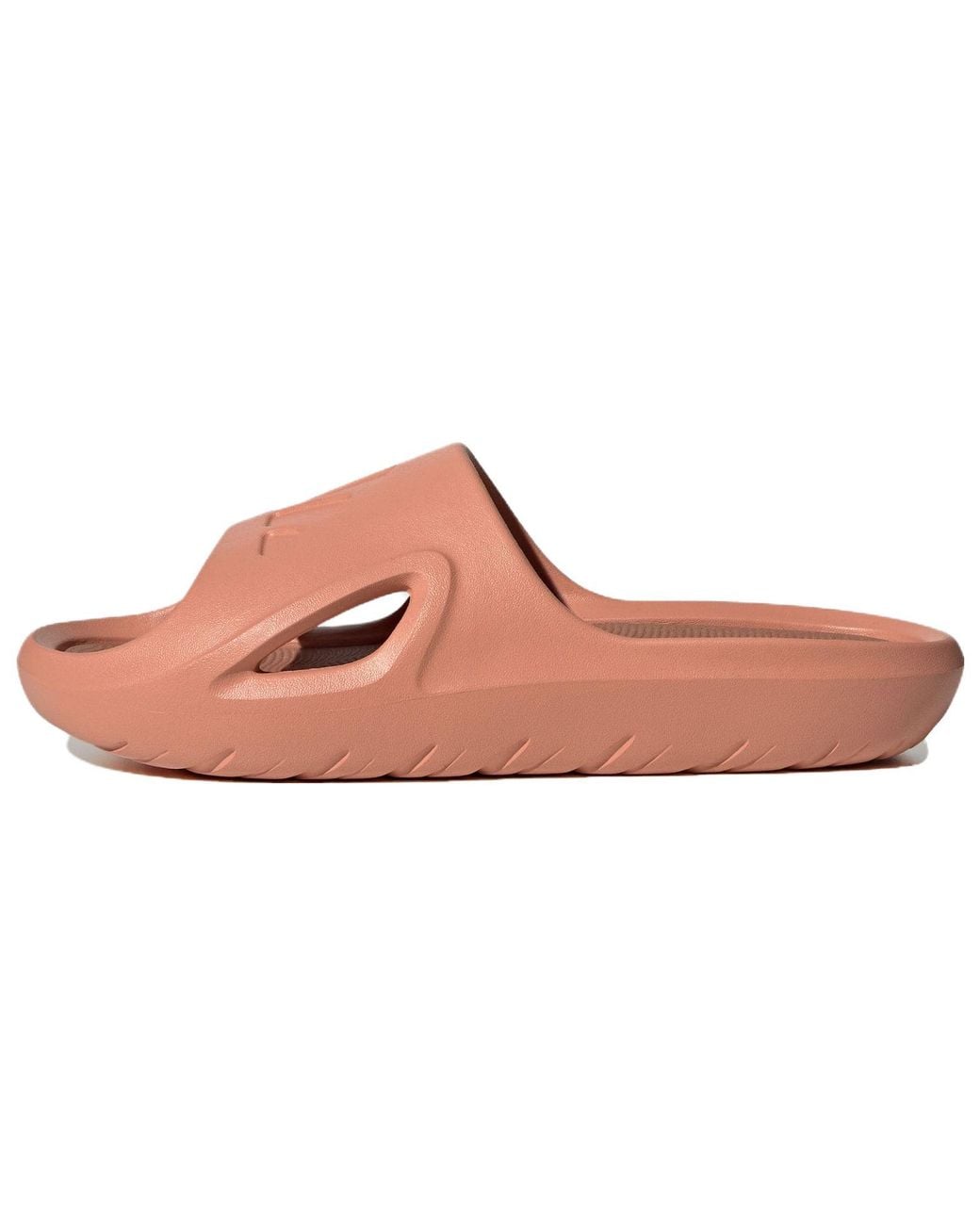 Adidas Brown Adicane Slides 'Wonder Clay' for men