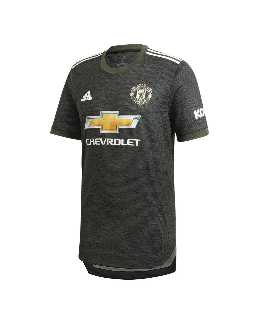 Adidas Black Manchester United 20/21 Away Jersey for men