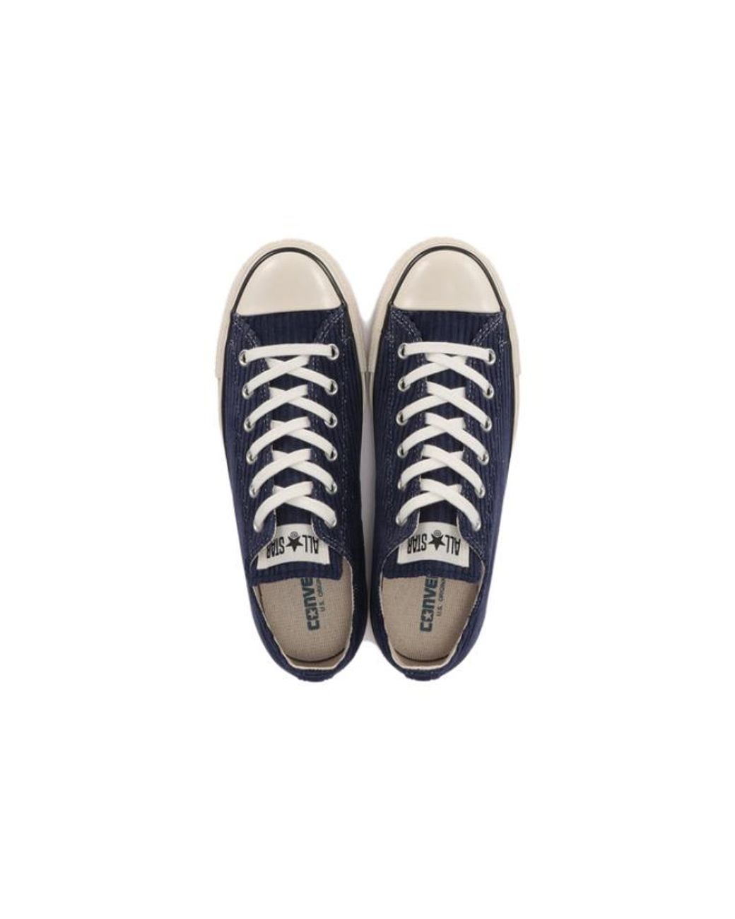 Converse Blue All Star Us Corduroy Ox for men