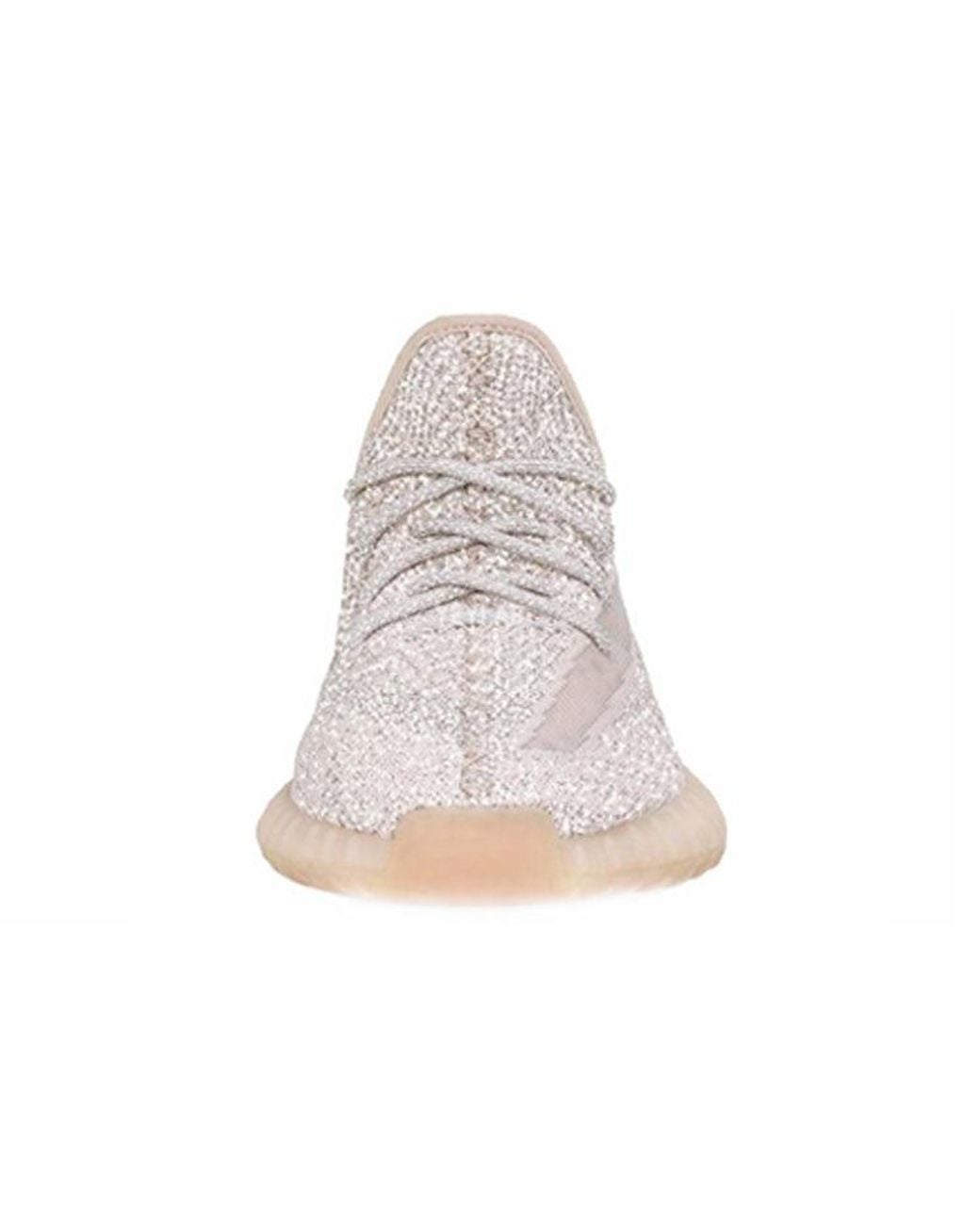 Adidas White Yeezy Boost 350 V2 'Synth Reflective' for men