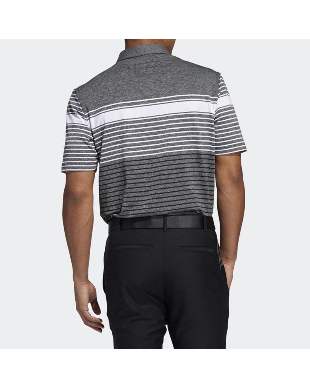 Adidas Blue Golf Sports Short Sleeve Polo Shirt for men