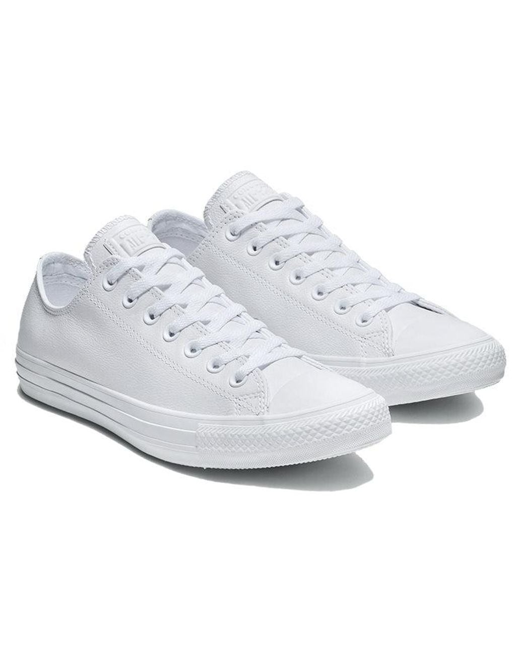 Converse White Chuck Taylor All Star Ox Leather for men