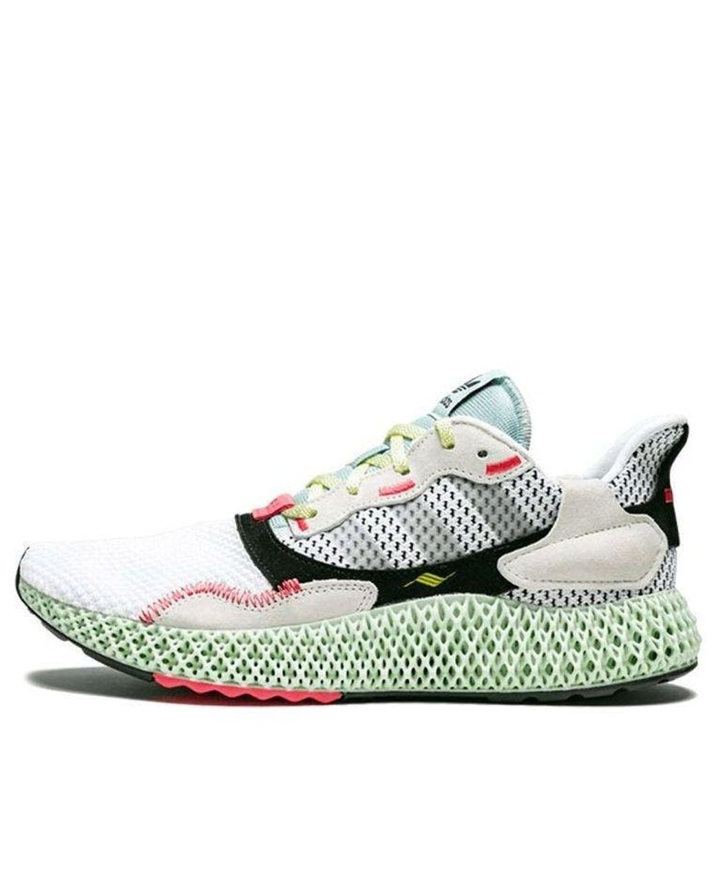Adidas White Zx 4000 Futurecraft 4D for men
