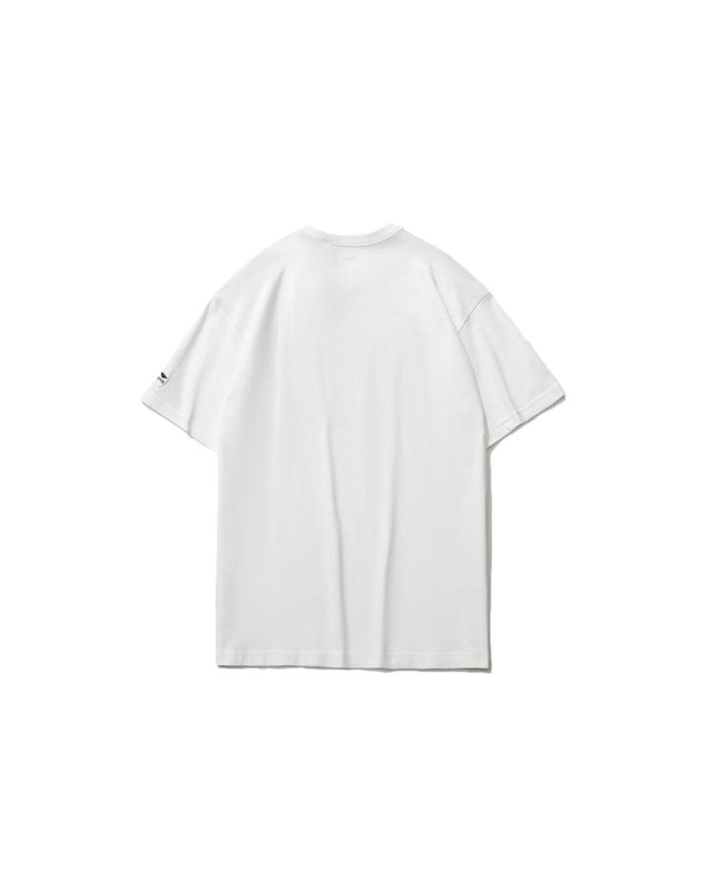 Li-ning White Skateboard Graphic T-Shirt for men