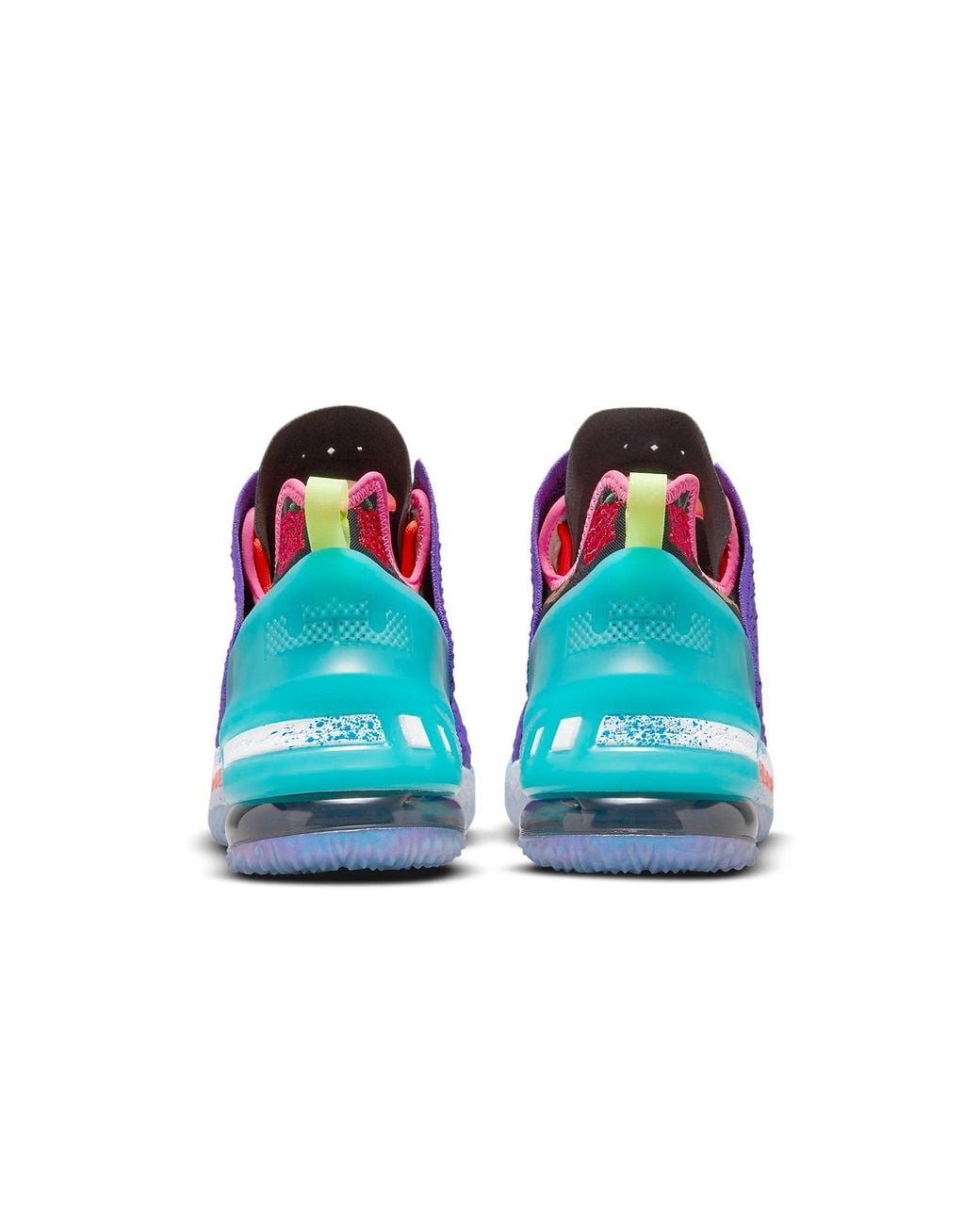 Nike Blue Lebron Xviii "Best 1-9" Basketball Shoe for men
