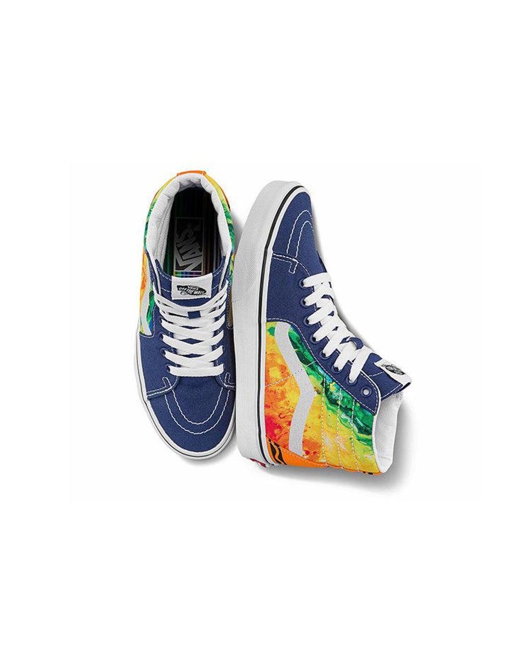 Vans Blue Crayola X Sk8-Hi 'Mashup Melt' for men