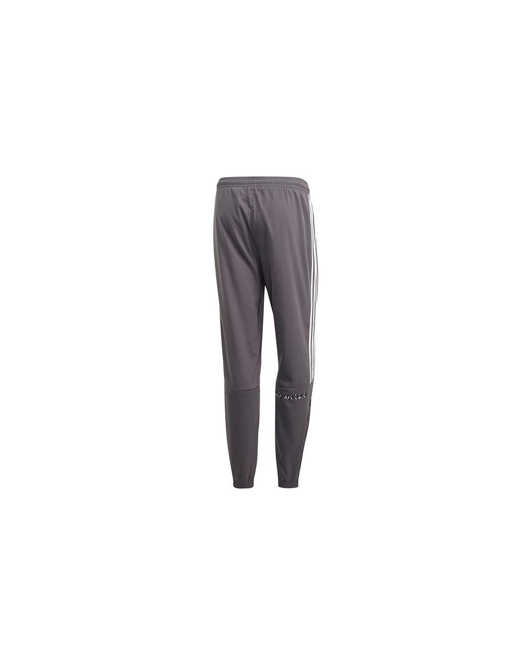 Adidas Gray Real Ssp Pnt Real Madrid Soccer/Football Slim Fit Training Sports Long Pants for men
