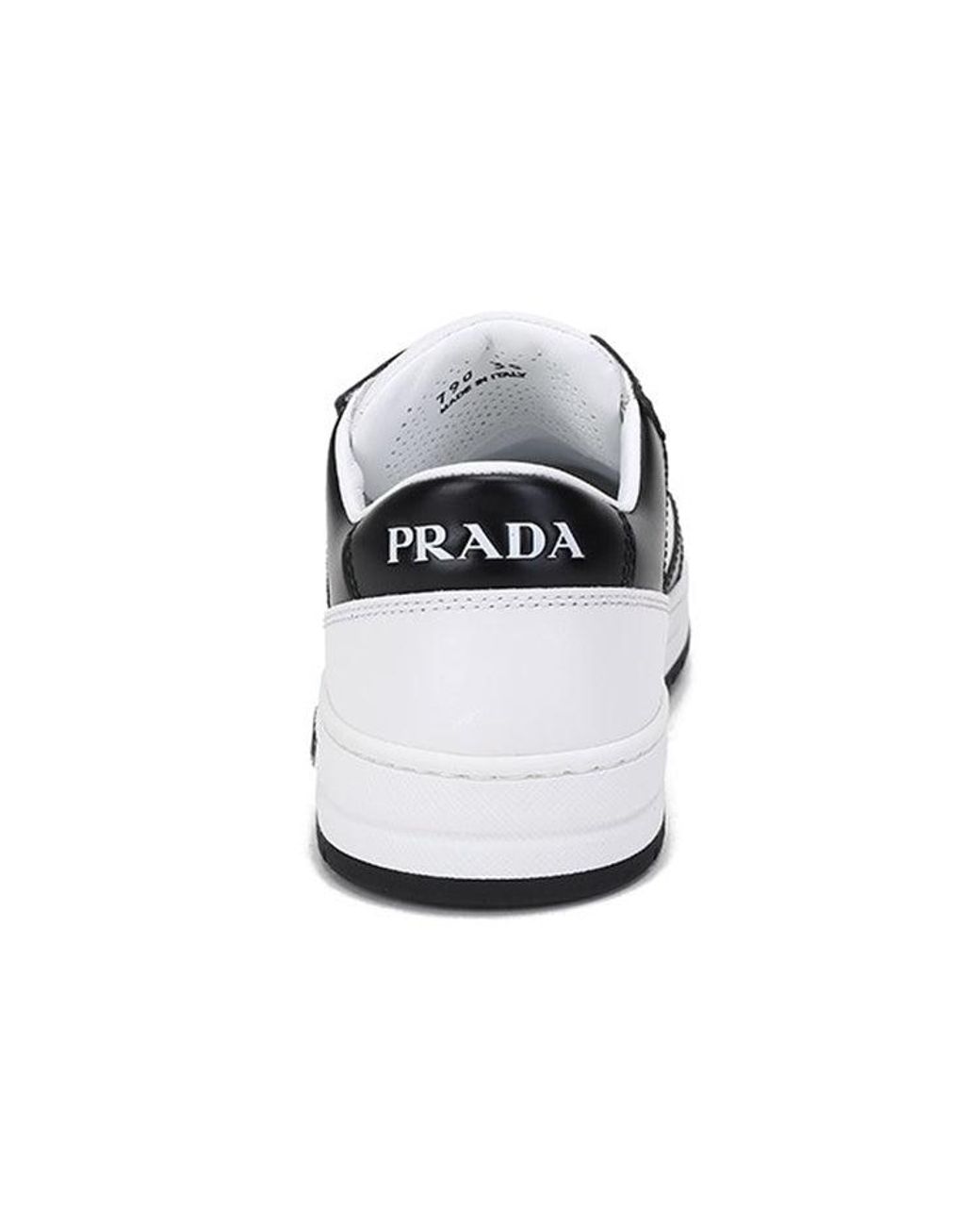 Prada White (Wmns) District Leather Sneakers