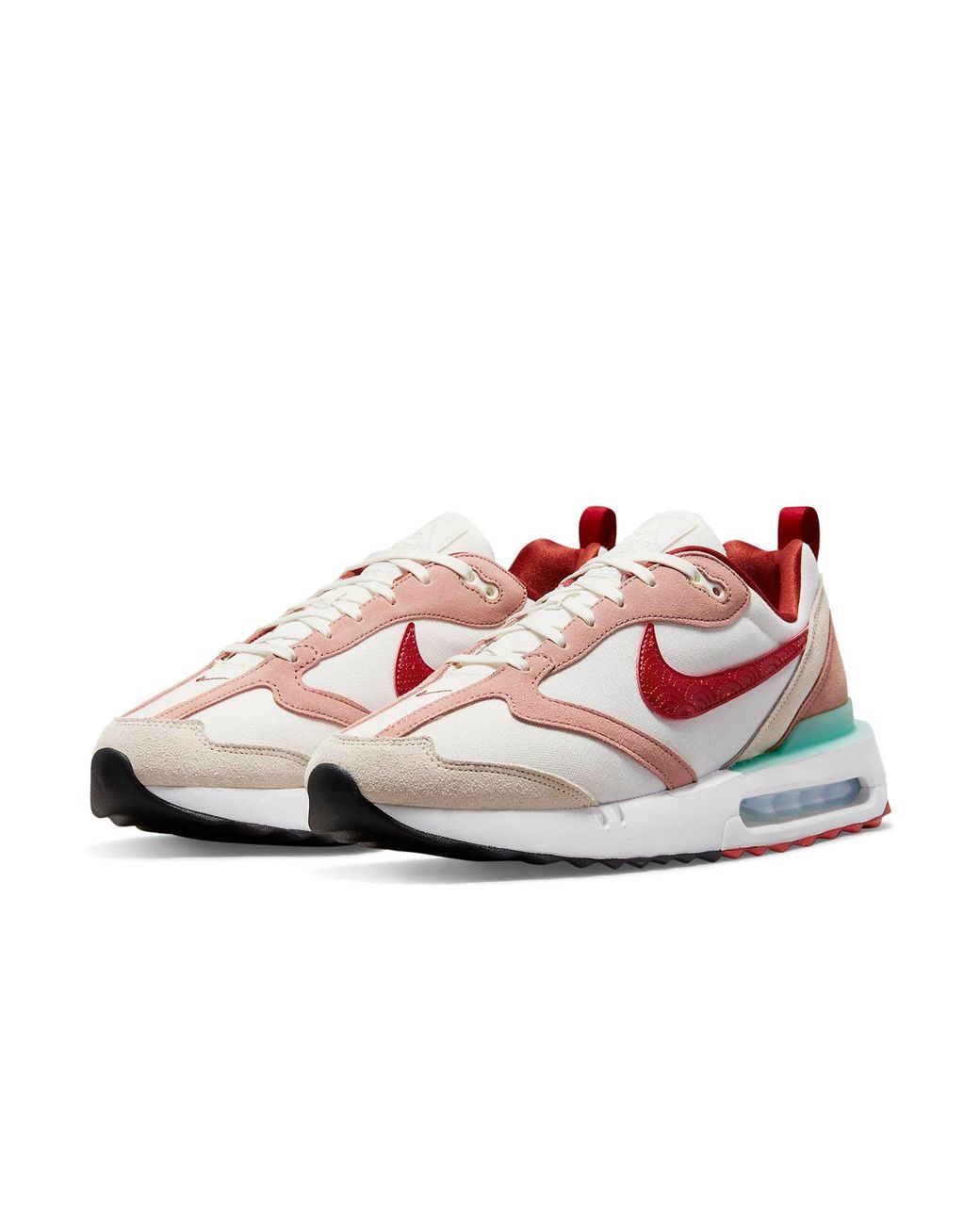 Nike Red Air Max Dawn 'Gym Sanddrift' for men