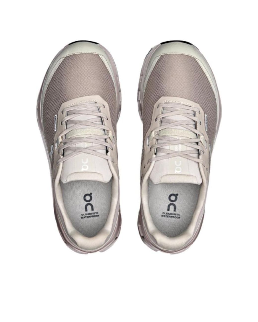 On Shoes White Cloudvista 2 Waterproof 'Fog Cider'