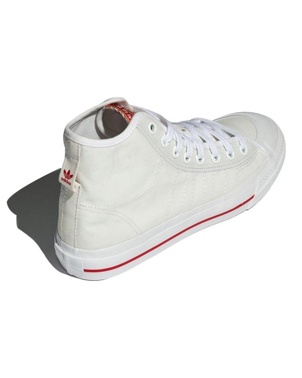 Adidas White Nizza Hi Rf for men
