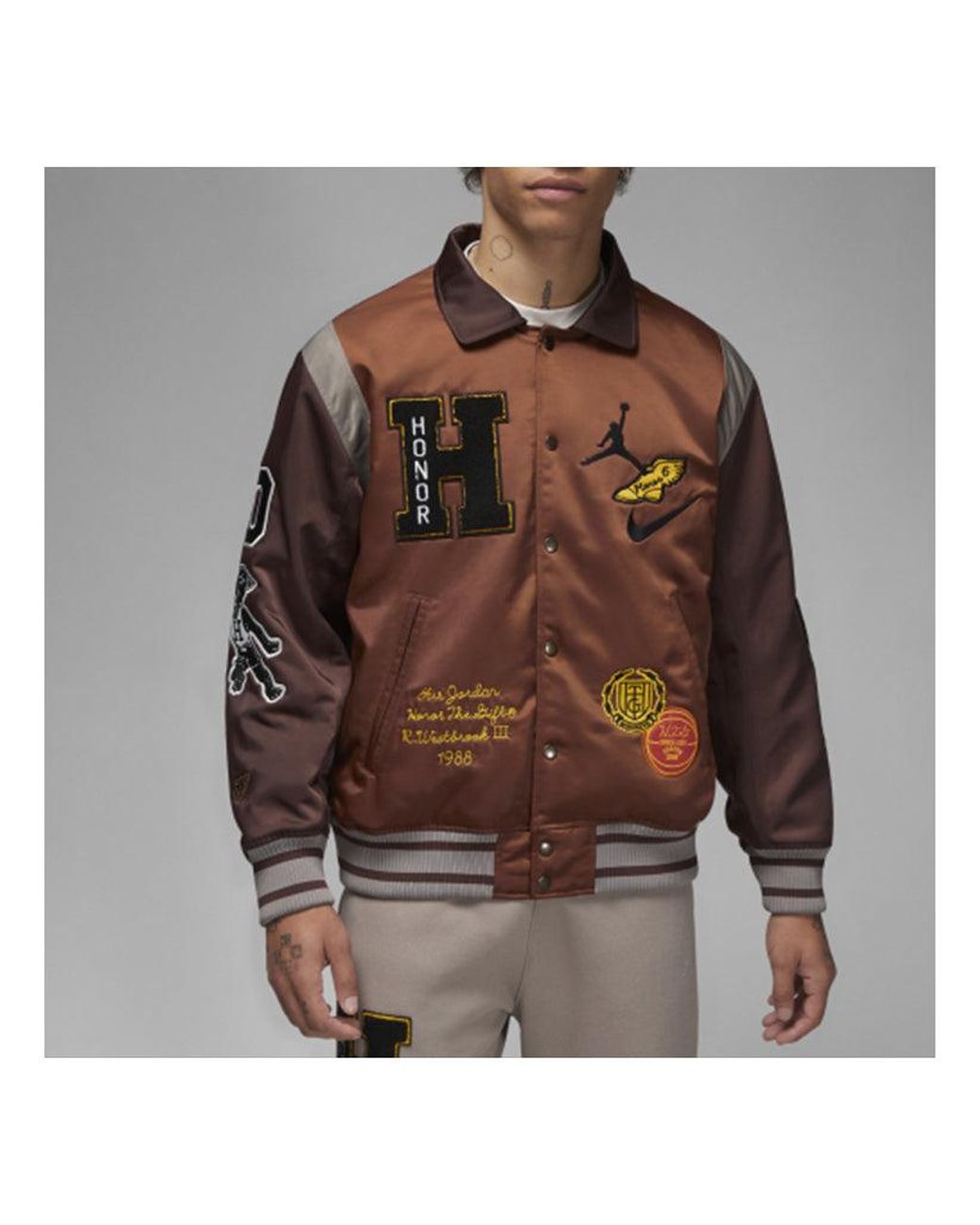 Nike Nike Ong Eeve Jacket X Htg brown for Men Lyst