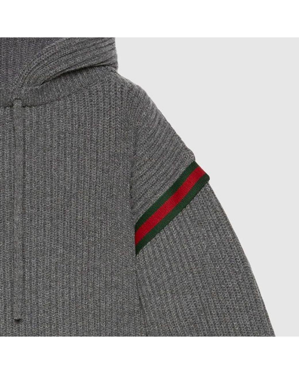 Gucci Gray Hoodies for men