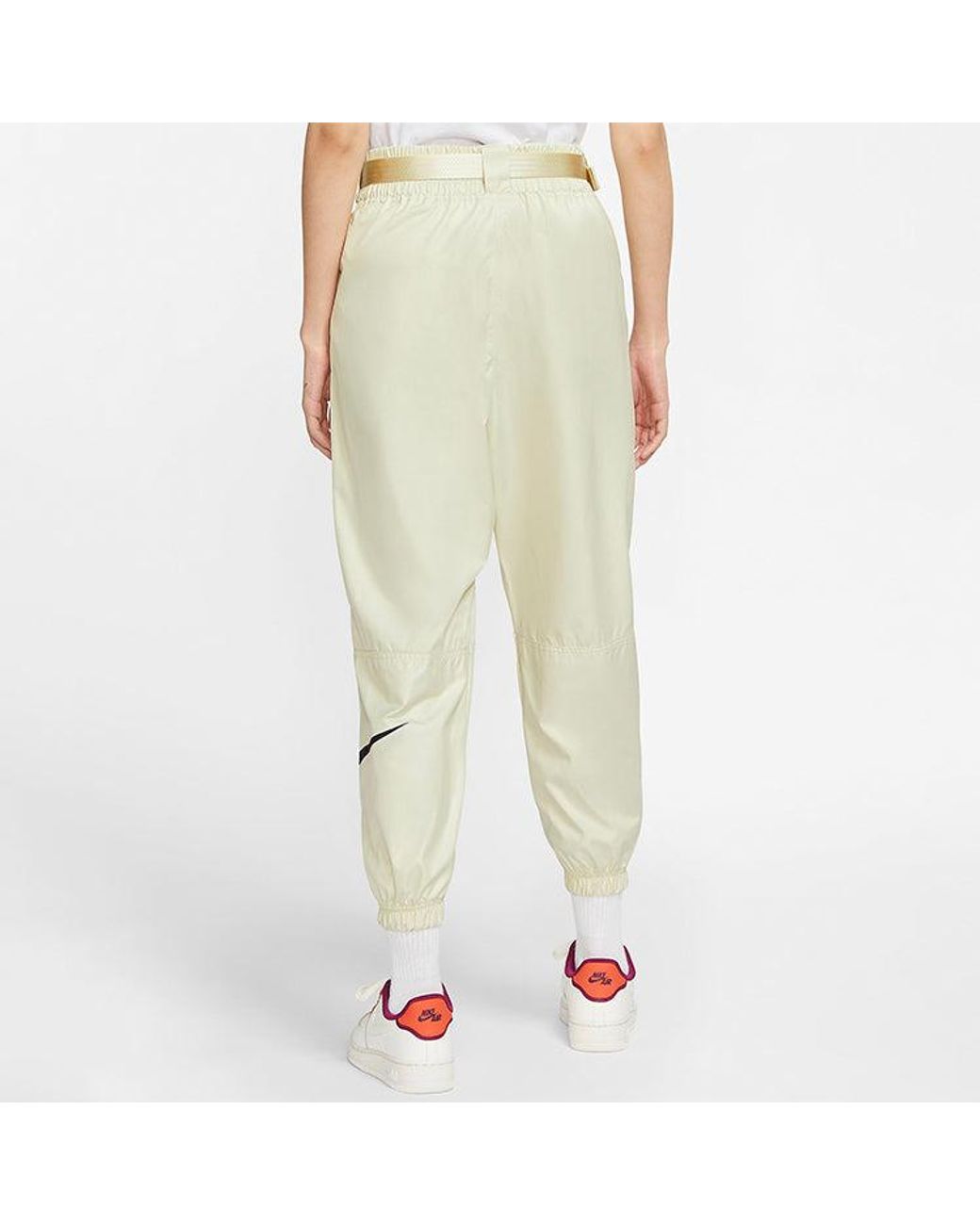 Nike Natural (Wmns) Sportswear Swoosh Woven Bundle Feet Sports Long Pants