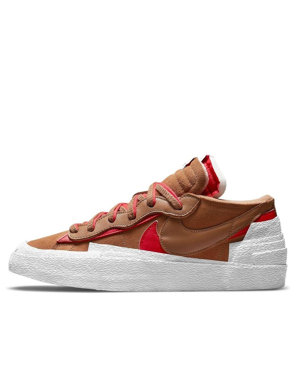 Nike Brown X Sacai Blazer Low 'British Tan' for men