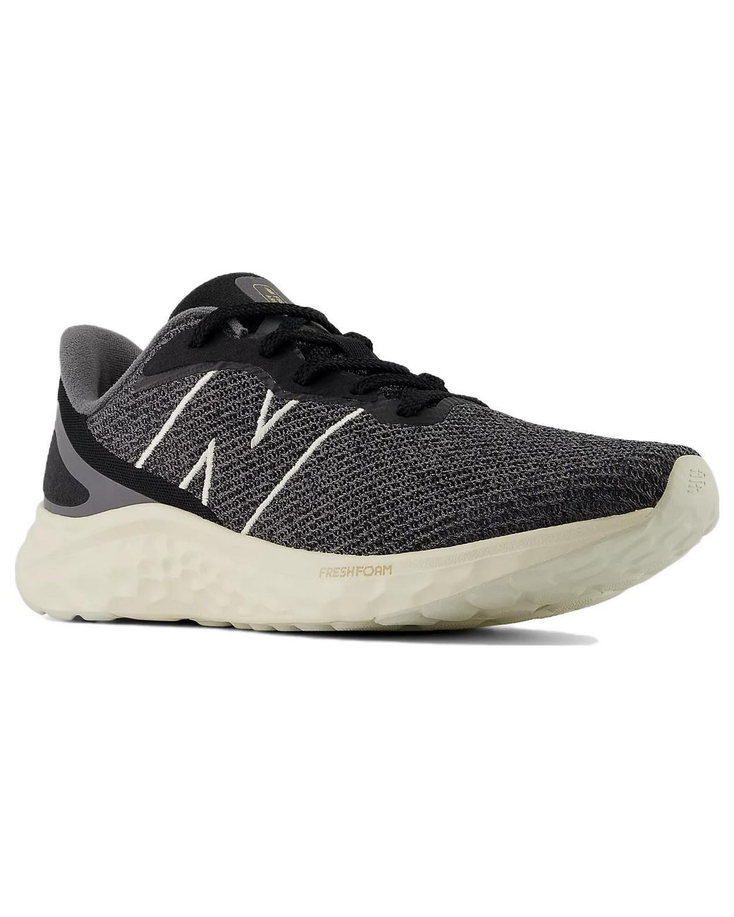 New Balance Black Fresh Foam Arishi V4 Castlerock Angora' for men