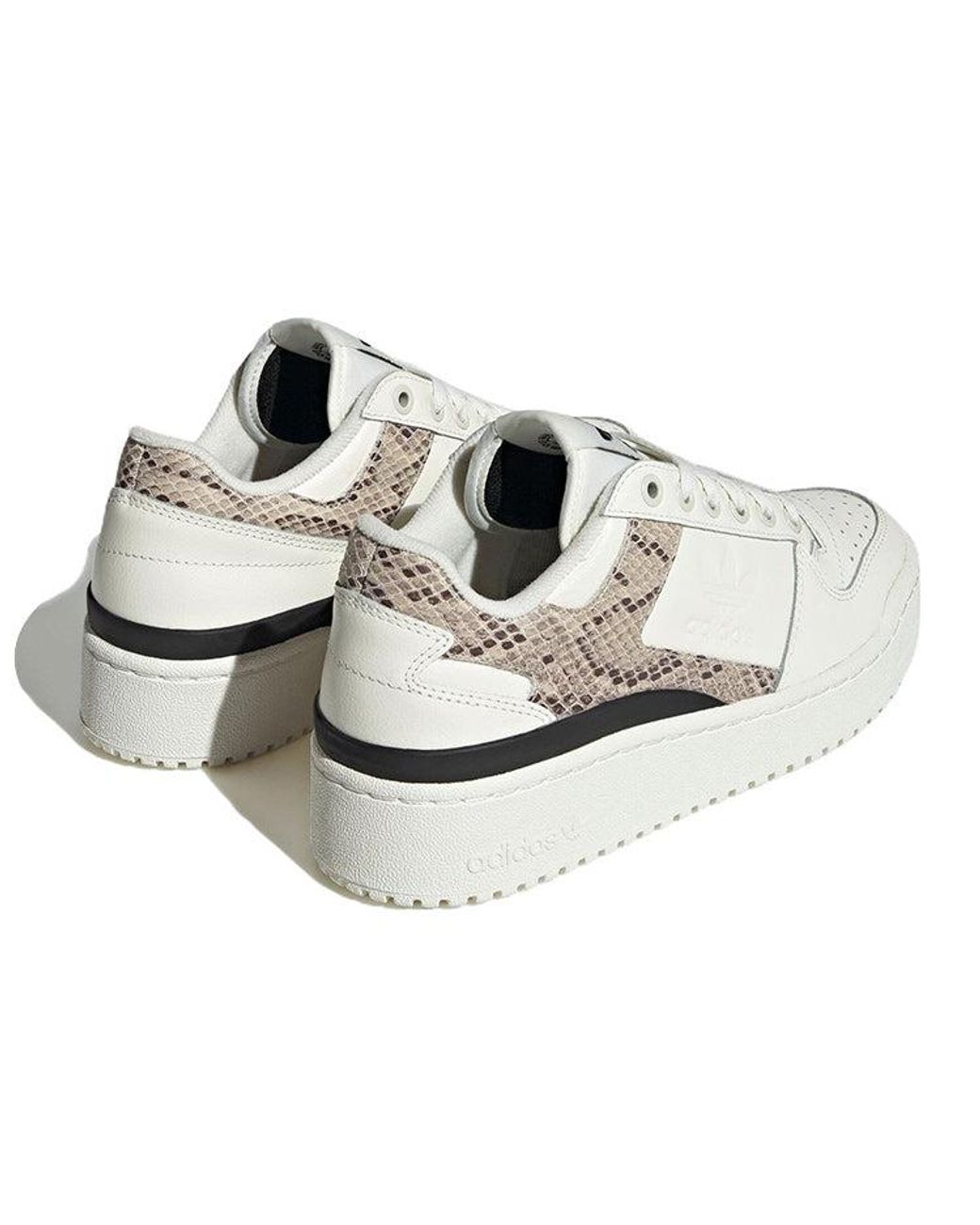 Adidas White (Wmns) Originals Forum Bold Shoes 'Python'