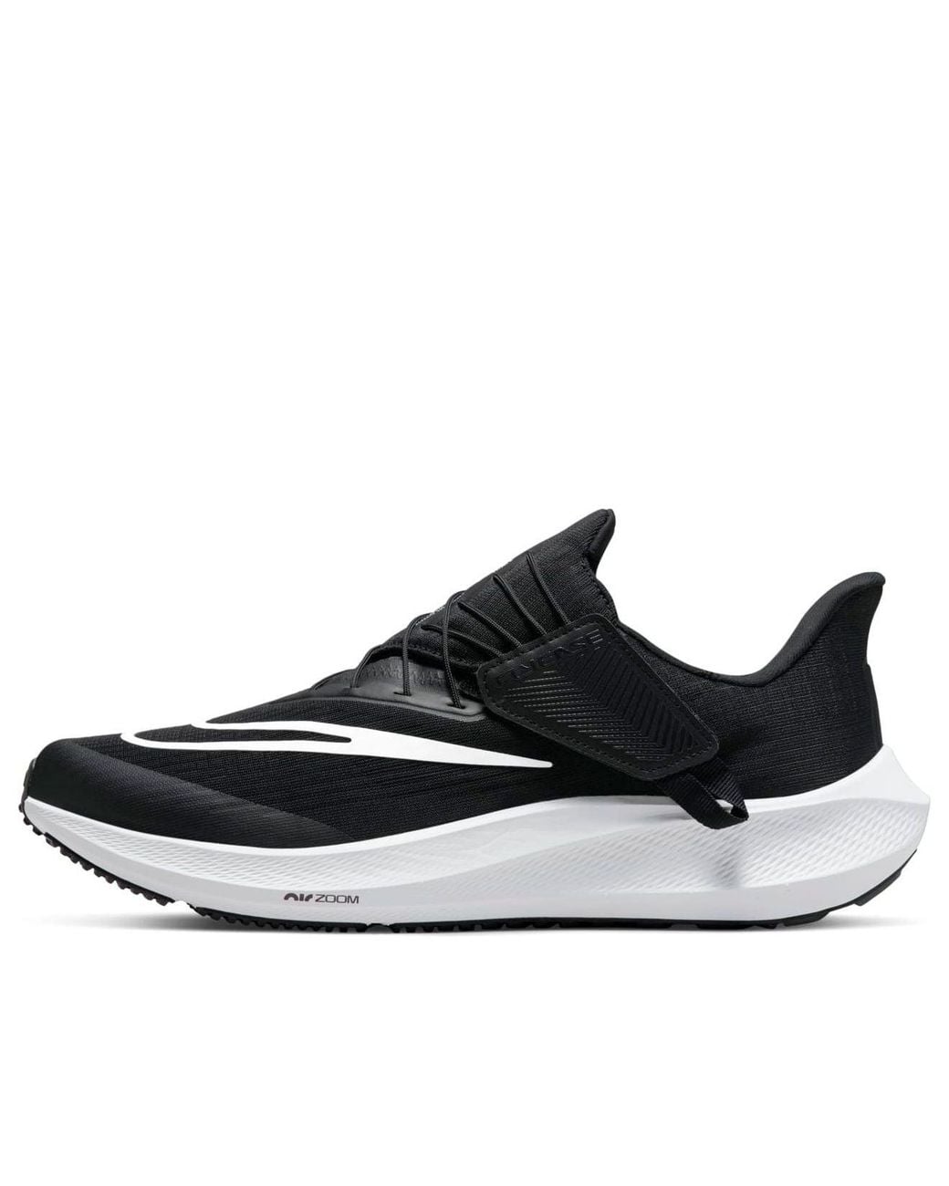 Nike Black Air Zoom Pegasus Flyease Easy On/off Road Running Shoes for men