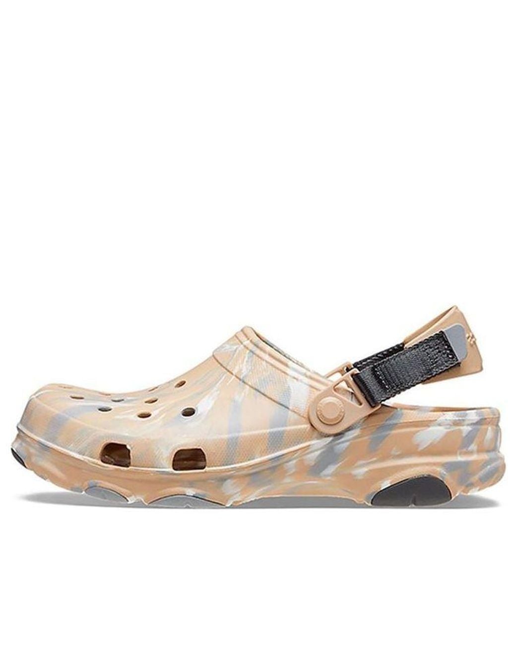 CROCSTM Natural All Terrain Marbled Classic Clog 'Chai Multi' for men