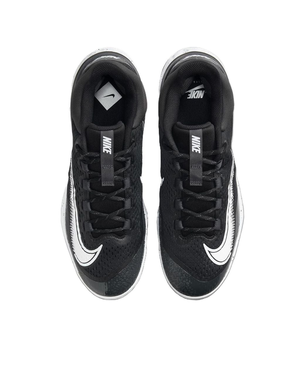 Nike Black Alpha Huarache Elite 4 Low for men