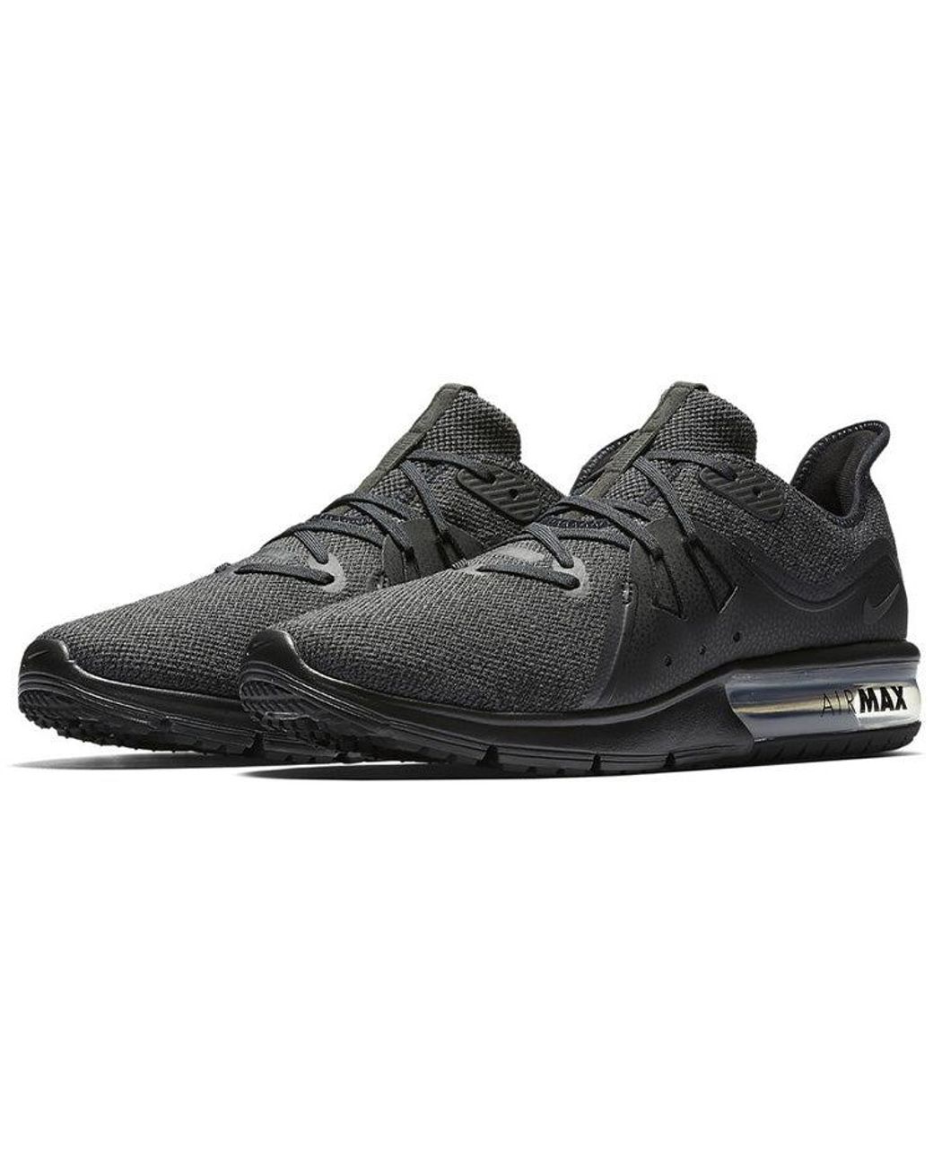 Nike Black Air Max Sequent 3 Anthracite' for men