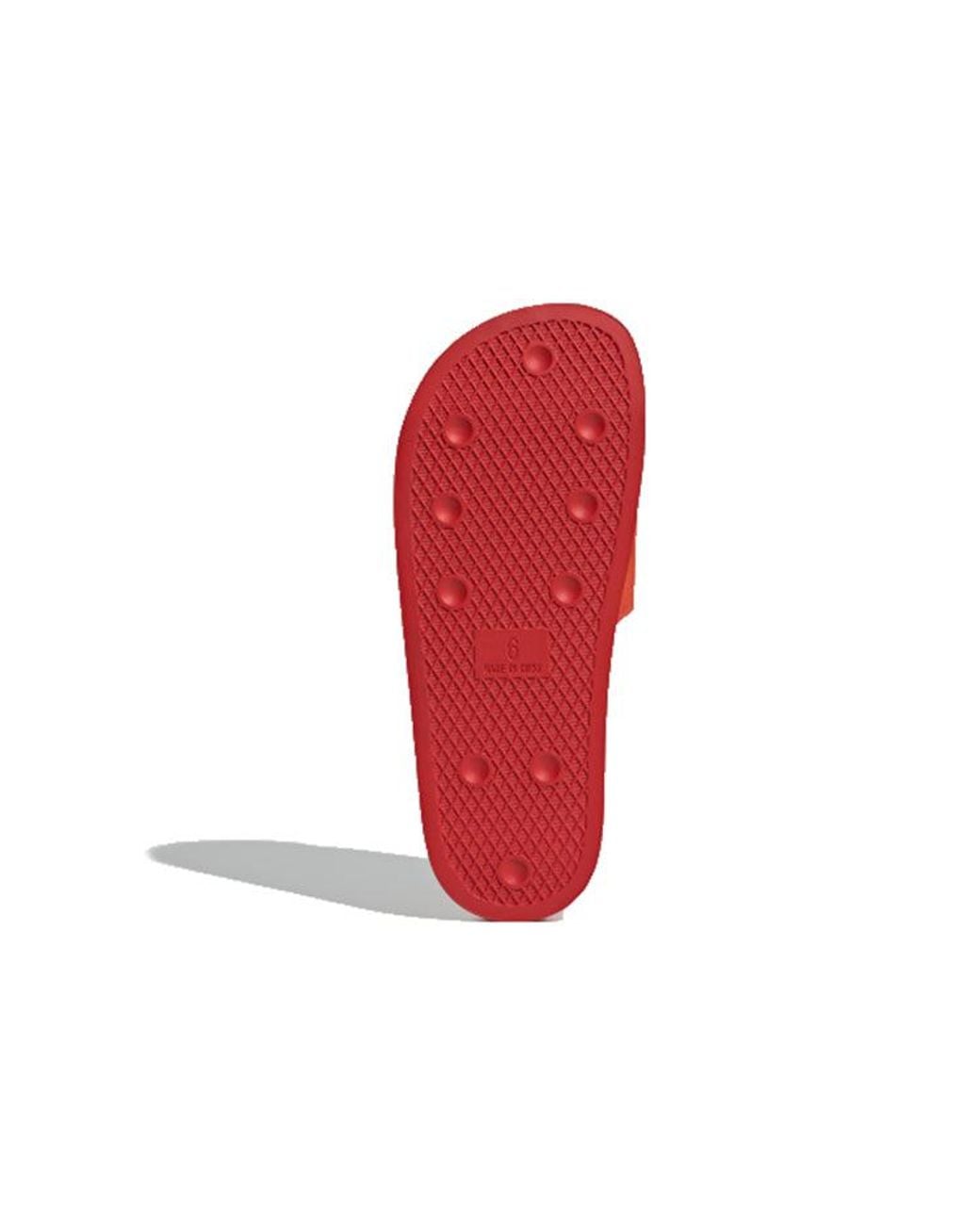 Adidas Red (Wmns) Adilette Suede Slide 'Cartoon Eye'