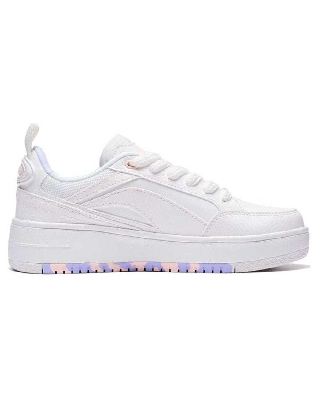 Li-ning White (Wmns) Lifestyle Skate Shoes