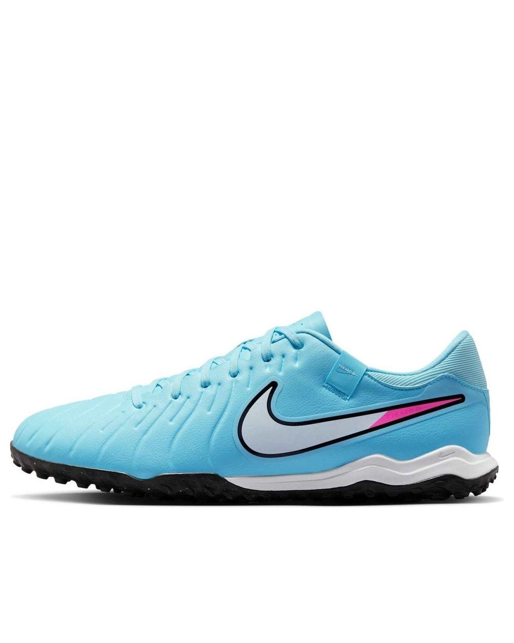 Nike Blue Tiempo Legend 10 Academy Turf Low-Top Football Shoes for men