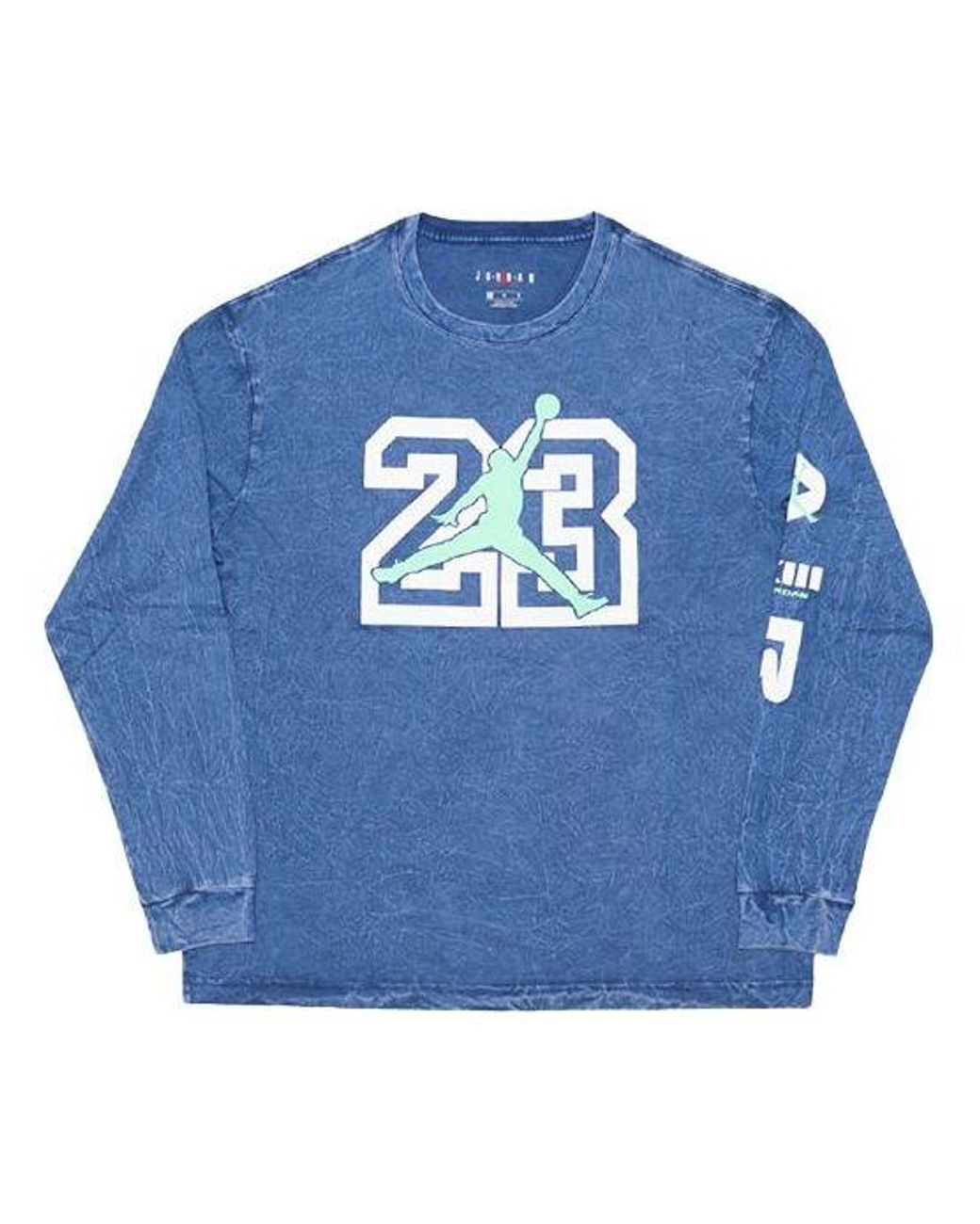 Nike Blue Legacy Aj13 Long Sleeves for men