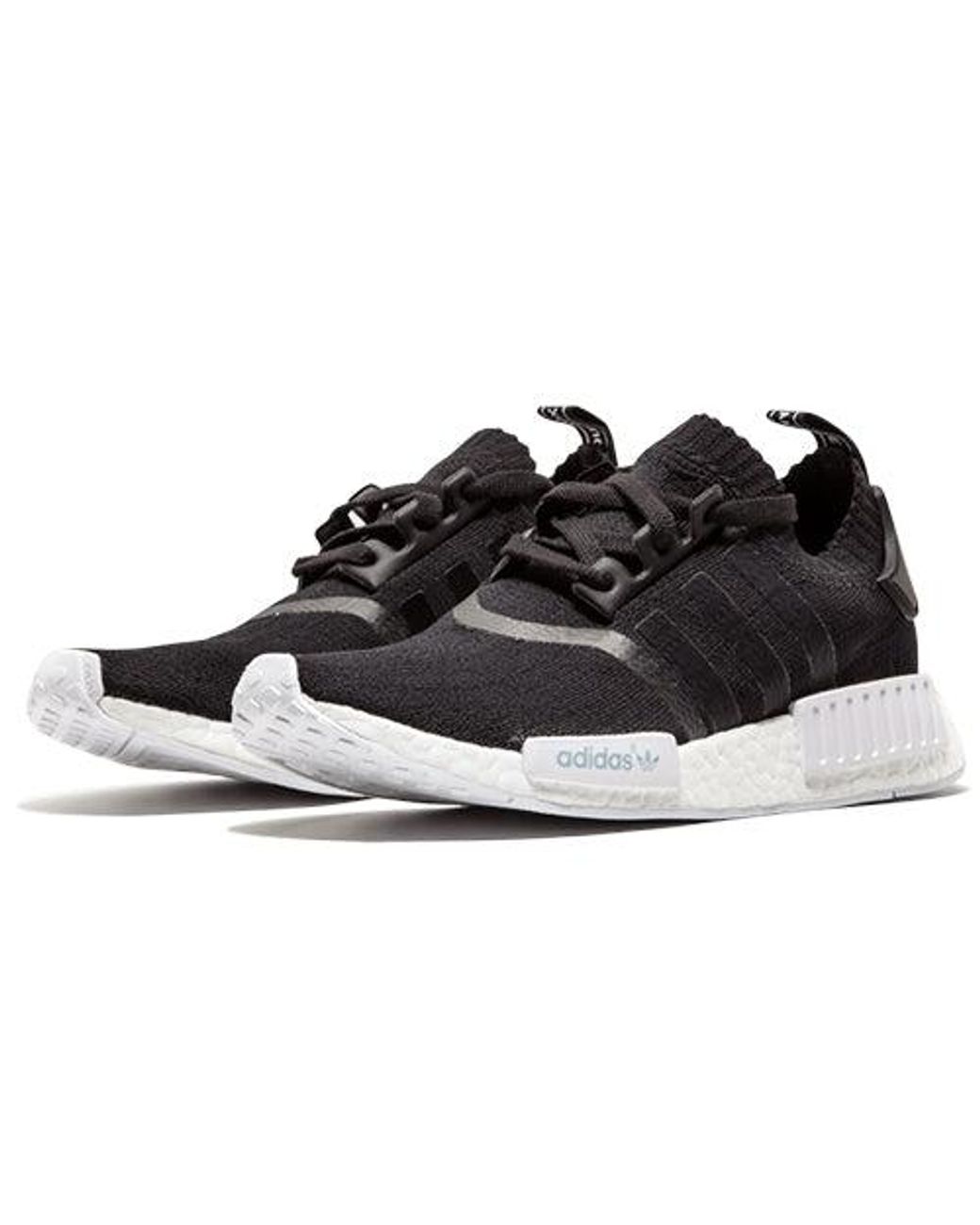 Adidas Black Nmd_R1 Primeknit 'Monochrome' for men