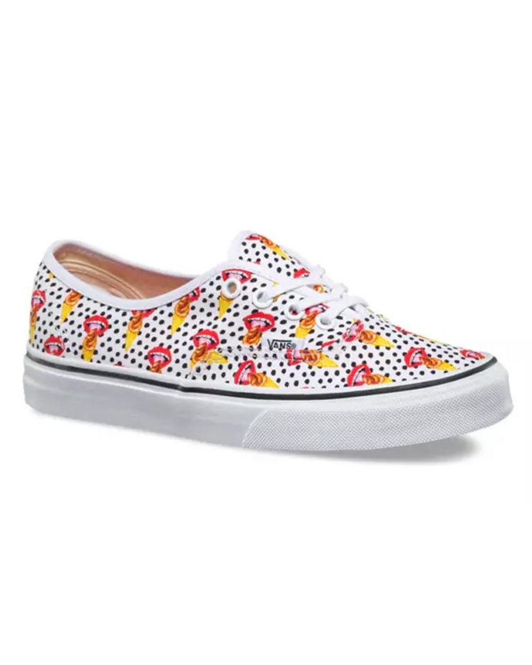 Vans White Kendra Dandy X Authentic 'I Scream For Ice Cream' for men