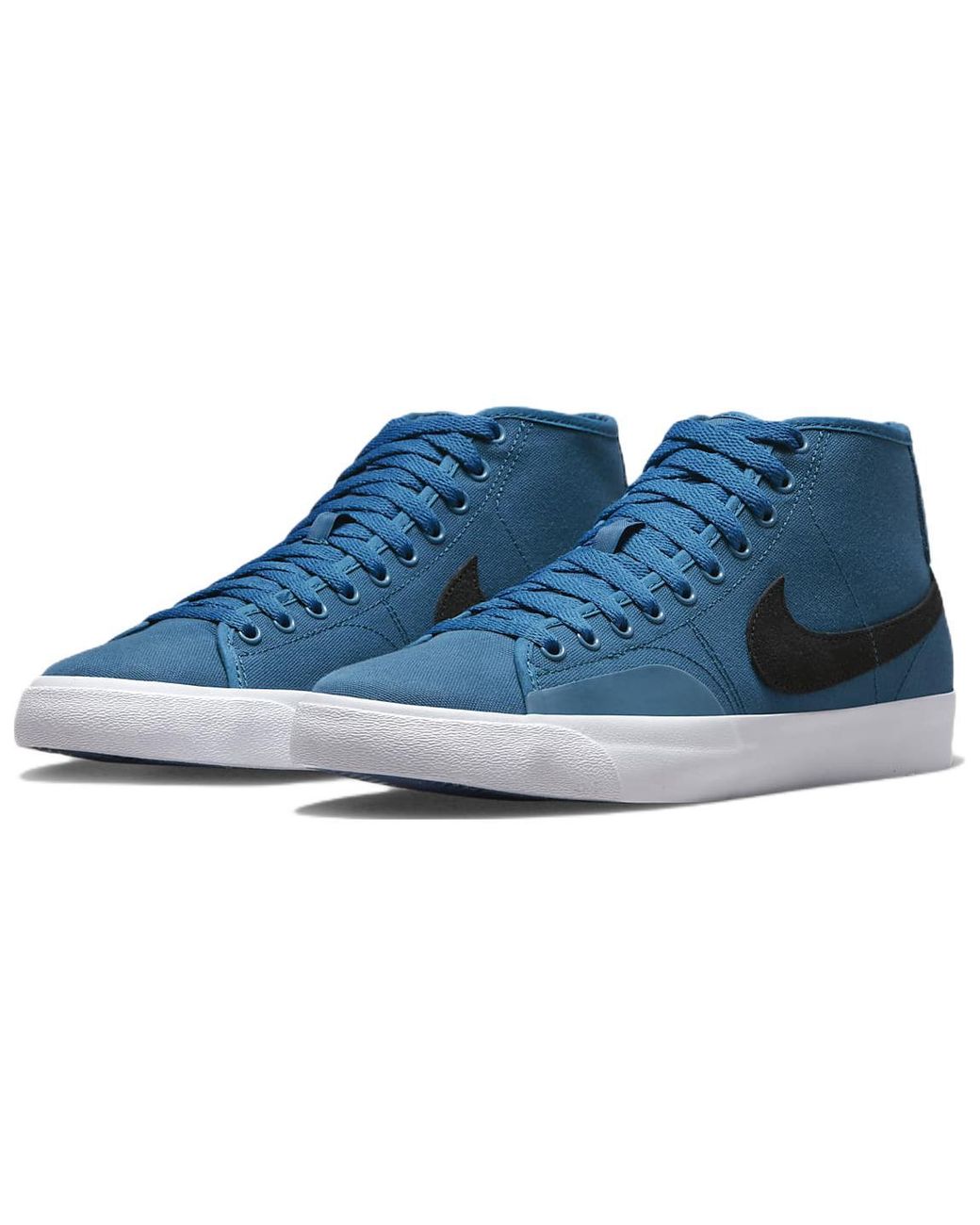 Nike Blue Sb Blazer Court Mid Premium 'Dark Marina' for men