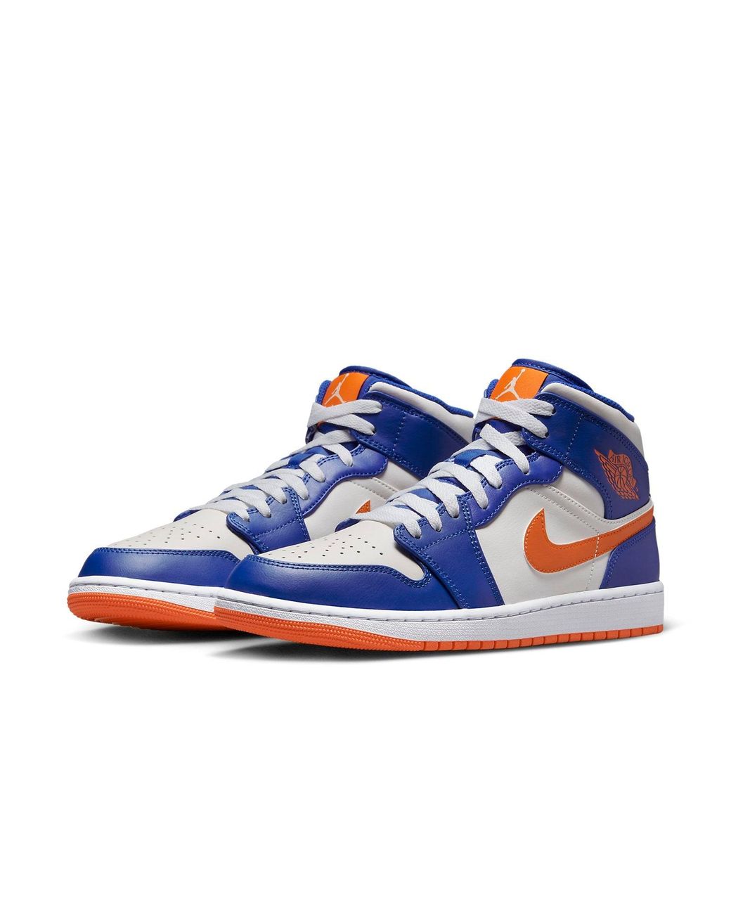 Nike Blue Air 1 Mid "Knicks" Fd1029 400" for men