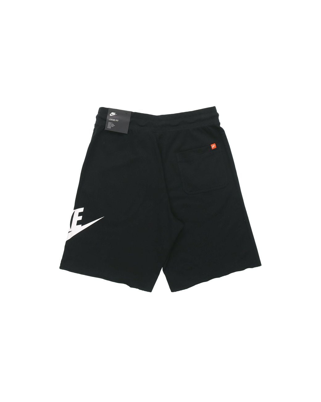 Nike Black Sportswear Ft Gx Short Knitting Sports Short for men