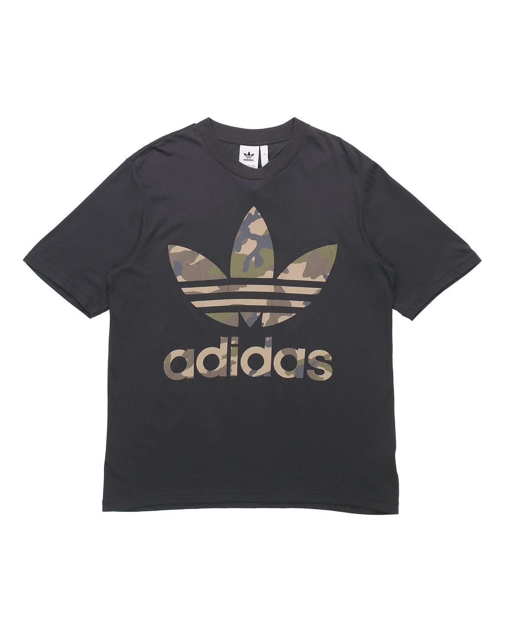 Adidas Black Originals Logo Short Sleeve for men