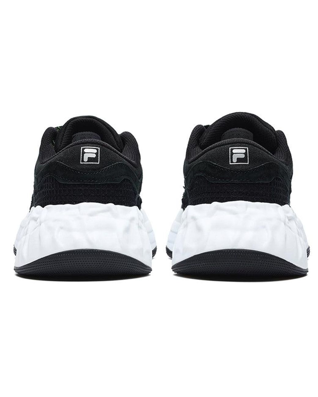 Fila Black Fm-15 X Mihara Canvas Shoes for men
